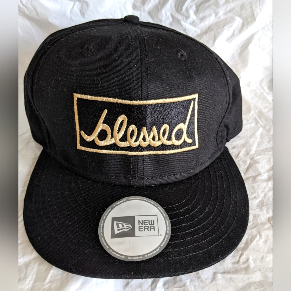Men's New Era Blessed snapback cap